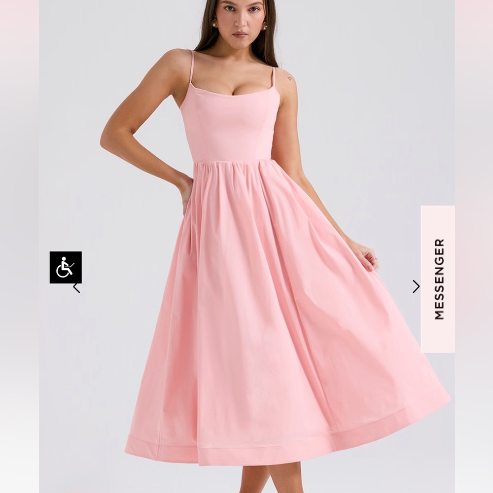 House of CB Pink Midi Dress - Picture 4 of 6